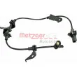 METZGER 0900850 - Capteur, vitesse de roue