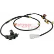 METZGER 0900872 - Capteur, vitesse de roue arrière gauche
