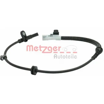 METZGER 0900878 - Capteur, vitesse de roue arrière gauche