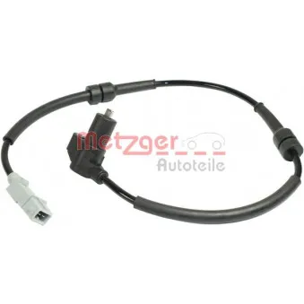 Capteur, vitesse de roue avant gauche METZGER OEM 96181979