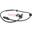 METZGER 0900913 - Capteur, vitesse de roue arrière gauche
