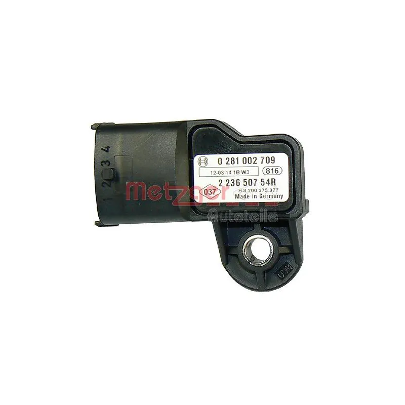 Capteur, pression de suralimentation METZGER 0906116 - Visuel 1