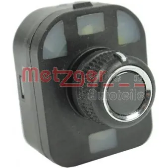 Commande, ajustage du miroir METZGER 0916278 pour AUDI A5 3.0 TDI quattro - 245cv