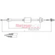 METZGER 10.2842 - Tirette à câble, commande d'embrayage
