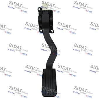 Jeu de pédales d'accélérateur SIDAT 84.2203A2 pour VOLKSWAGEN CADDY 1.4 - 75cv