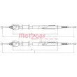 METZGER 10.5235 - Tirette à câble, frein de stationnement