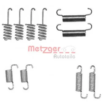 Kit d'accessoires, mâchoires de frein de stationnement METZGER 105-0004