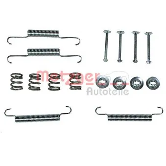 METZGER 105-0020 - Kit d'accessoires, mâchoires de frein de stationnement