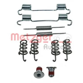 Kit d'accessoires, mâchoires de frein de stationnement METZGER 105-0051 pour MERCEDES-BENZ CLASSE S S 350 CDI 4-matic - 235cv