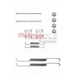 METZGER 105-0507 - Kit d'accessoires, mâchoire de frein