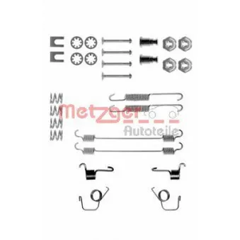 METZGER 105-0617 - Kit d'accessoires, mâchoire de frein