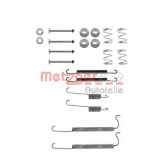 Kit d'accessoires, mâchoire de frein METZGER 105-0629
