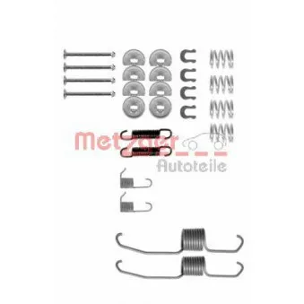 METZGER 105-0637 - Kit d'accessoires, mâchoire de frein