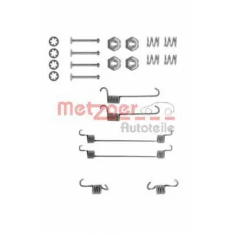 Kit d'accessoires, mâchoire de frein METZGER 105-0650