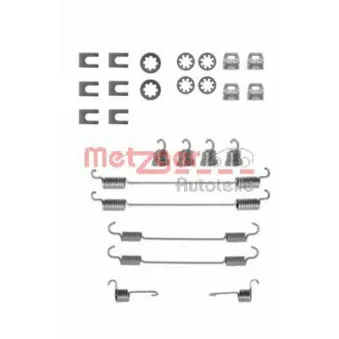 Kit d'accessoires, mâchoire de frein TEXTAR 97010100