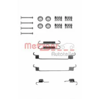 METZGER 105-0672 - Kit d'accessoires, mâchoire de frein