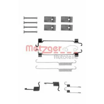 METZGER 105-0676 - Kit d'accessoires, mâchoire de frein