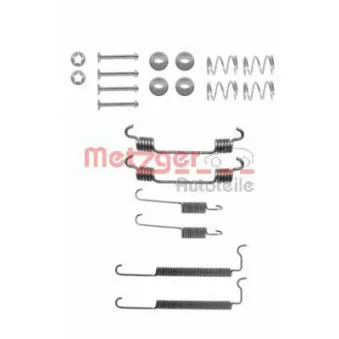 Kit d'accessoires, mâchoire de frein METZGER 105-0709