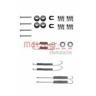 METZGER 105-0718 - Kit d'accessoires, mâchoire de frein