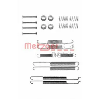 Kit d'accessoires, mâchoire de frein METZGER 105-0726