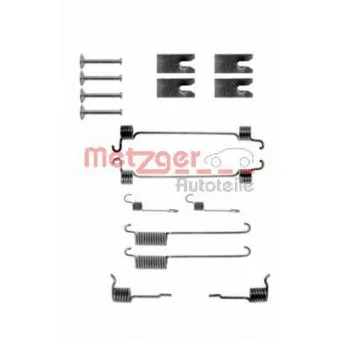 METZGER 105-0731 - Kit d'accessoires, mâchoire de frein