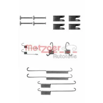 Kit d'accessoires, mâchoire de frein METZGER 105-0732