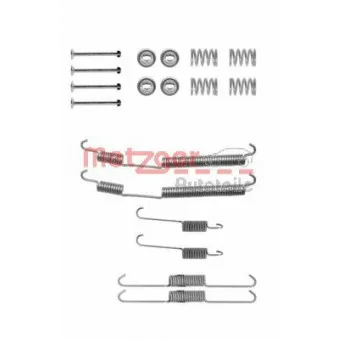 METZGER 105-0753 - Kit d'accessoires, mâchoire de frein