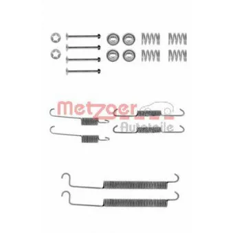 Kit d'accessoires, mâchoire de frein METZGER 105-0756