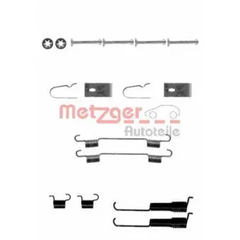METZGER 105-0800 - Kit d'accessoires, mâchoire de frein
