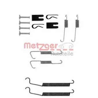 Kit d'accessoires, mâchoire de frein METZGER 105-0805