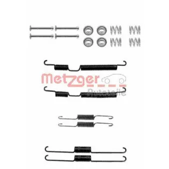 Kit d'accessoires, mâchoire de frein METZGER 105-0813