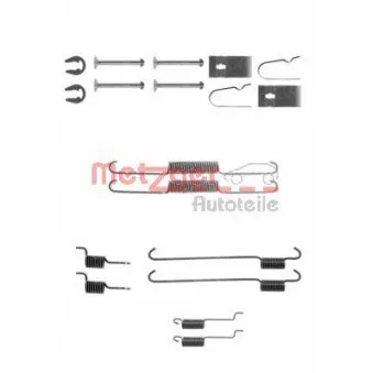 METZGER 105-0815 - Kit d'accessoires, mâchoire de frein