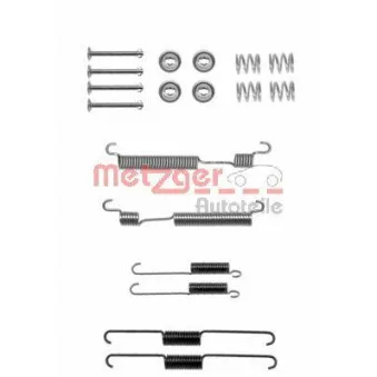 Kit d'accessoires, mâchoire de frein METZGER 105-0824