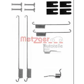 METZGER 105-0829 - Kit d'accessoires, mâchoire de frein