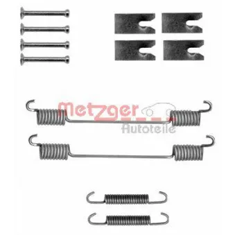METZGER 105-0836 - Kit d'accessoires, mâchoire de frein