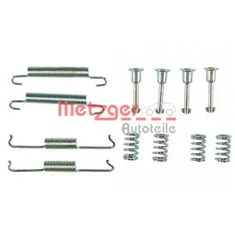 METZGER 105-0841 - Kit d'accessoires, mâchoires de frein de stationnement