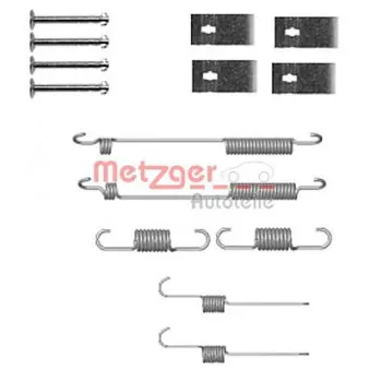 METZGER 105-0846 - Kit d'accessoires, mâchoire de frein
