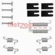 Kit d'accessoires, mâchoires de frein de stationnement METZGER [105-0850]