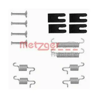 Kit d'accessoires, mâchoires de frein de stationnement METZGER 105-0850