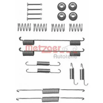 METZGER 105-0861 - Kit d'accessoires, mâchoire de frein