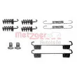 METZGER 105-0874 - Kit d'accessoires, mâchoires de frein de stationnement