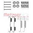 Kit d'accessoires, mâchoires de frein de stationnement METZGER [105-0896]