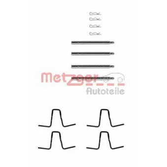 METZGER 109-0978 - Kit d'accessoires, plaquette de frein à disque