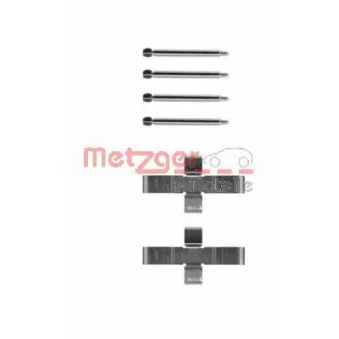 Kit d'accessoires, plaquette de frein à disque METZGER OEM 0004212391