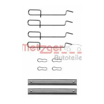 METZGER 109-1151 - Kit d'accessoires, plaquette de frein à disque