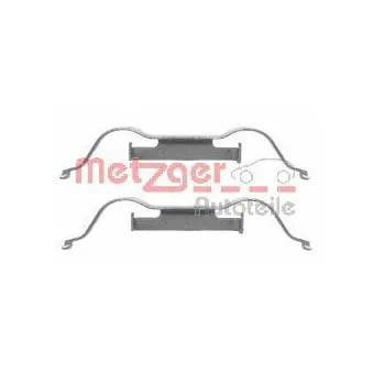 METZGER 109-1288 - Kit d'accessoires, plaquette de frein à disque