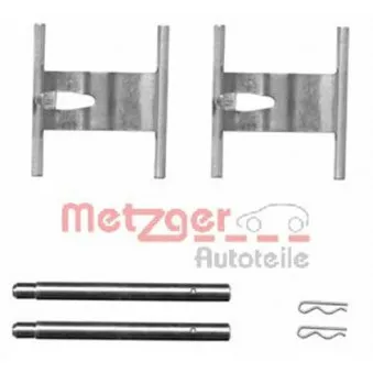 METZGER 109-1660 - Kit d'accessoires, plaquette de frein à disque