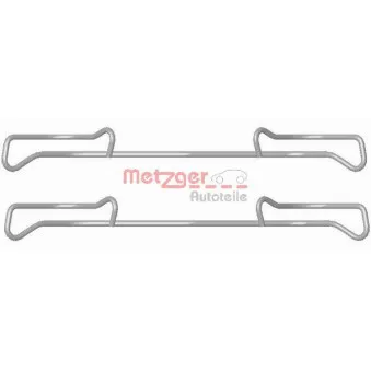 METZGER 109-1678 - Kit d'accessoires, plaquette de frein à disque