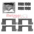 Kit d'accessoires, plaquette de frein à disque METZGER [109-1798]