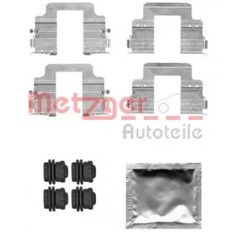 METZGER 109-1822 - Kit d'accessoires, plaquette de frein à disque